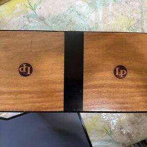 Latin Percussion Meinl Bongo Cajon Dual tone Box Drum Super Natural